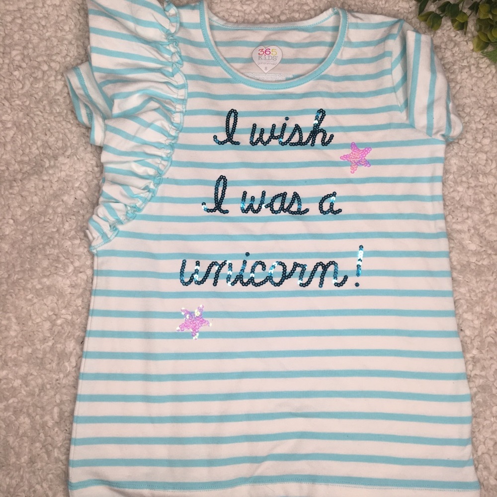 I wish I was a Unicorn Top & Sequin Skirt